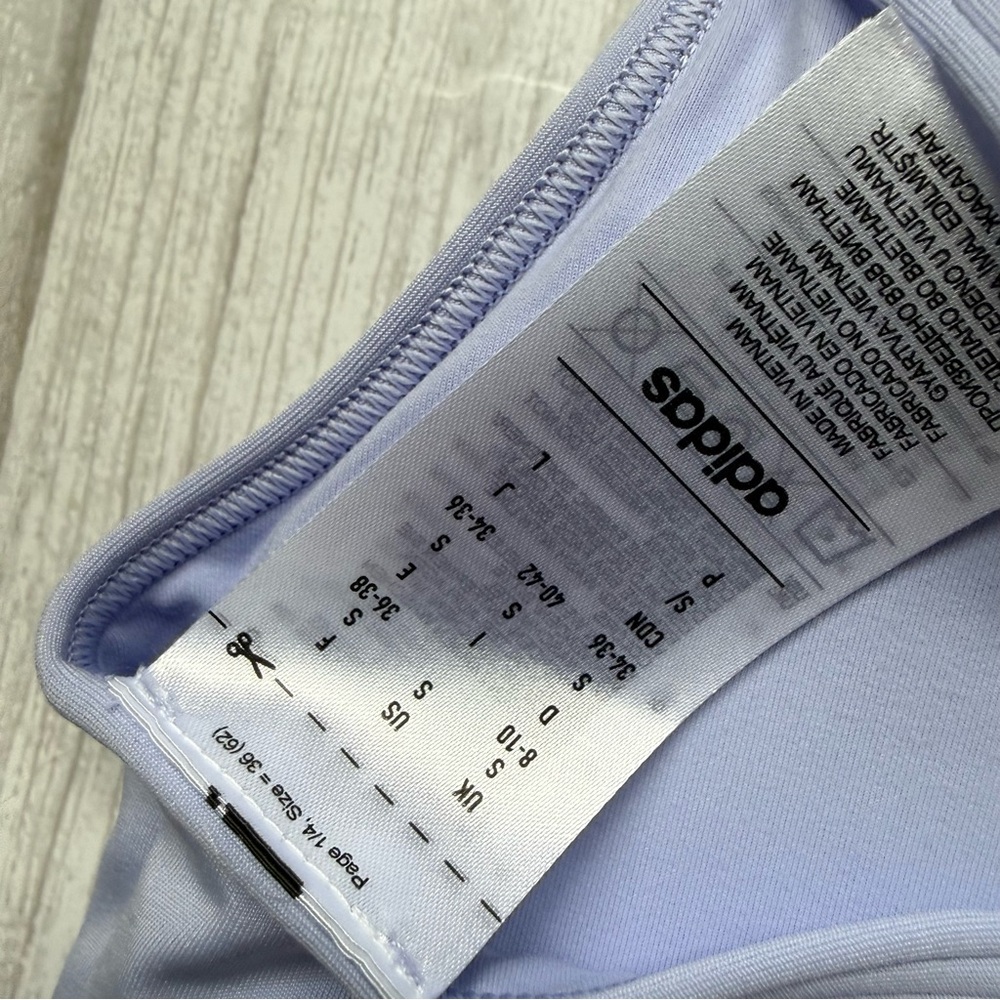 Adidas Training All Me Essentials bra in a purple color - Picture 3 of 3